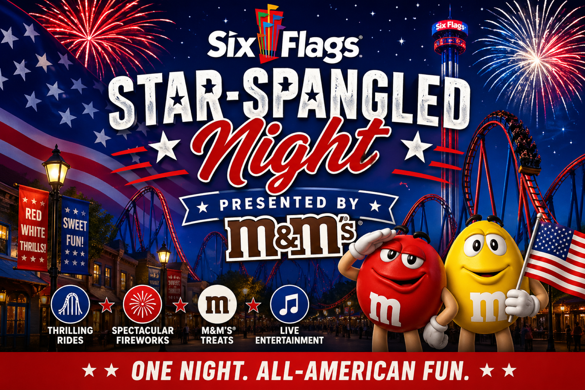 Star-Spangled Night presented by M&M's Photo