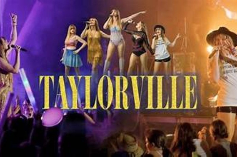 Taylorville: A Swift-Inspired Tribute Night Photo