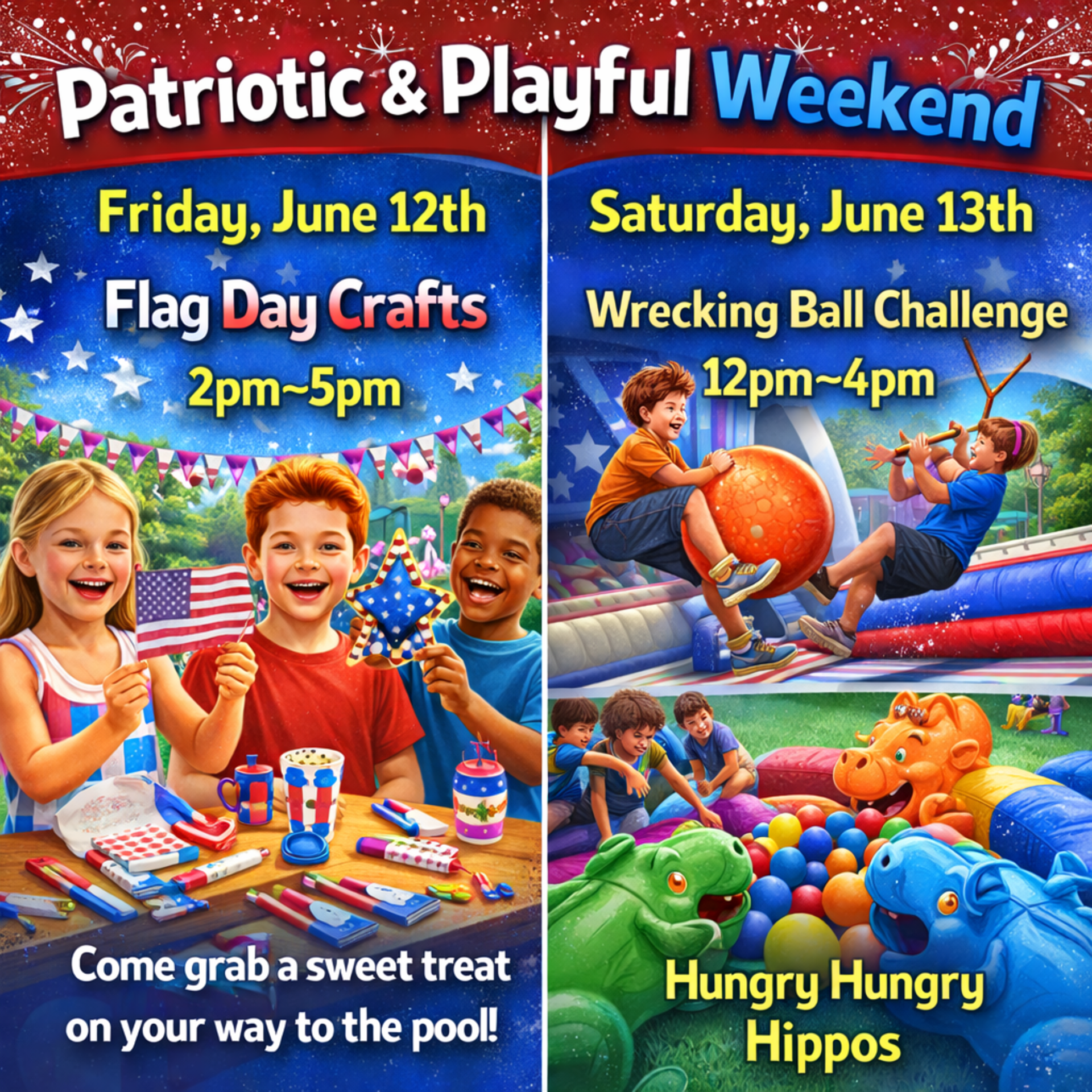 Red, White & Play Weekend Photo
