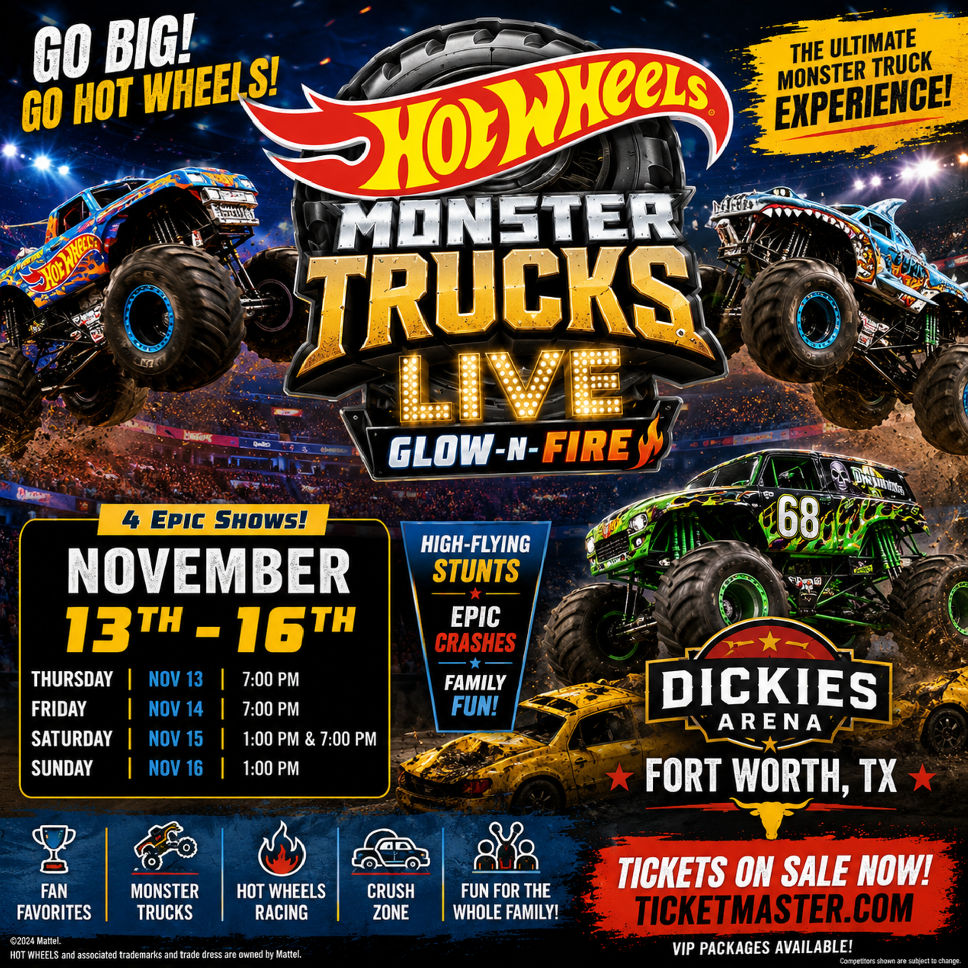 Hot Wheels Monster Trucks Live Photo
