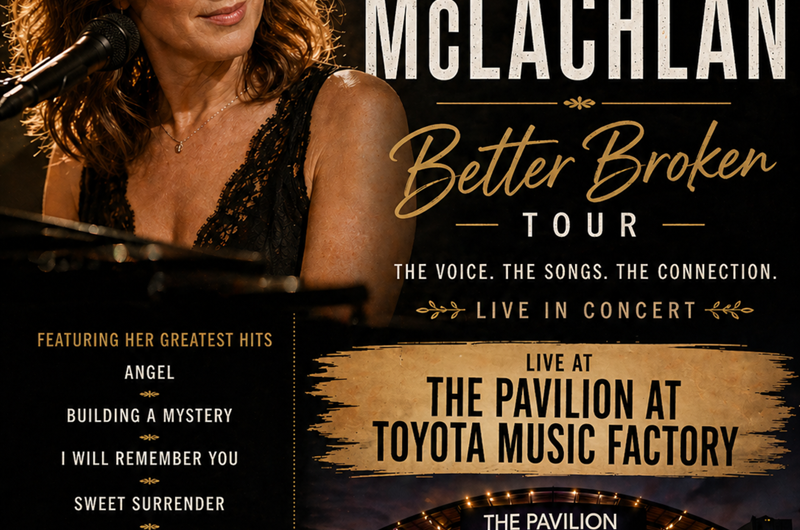 Sarah McLachlan – Better Broken Tour Photo