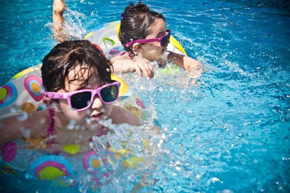 Take a dip in our heated pool