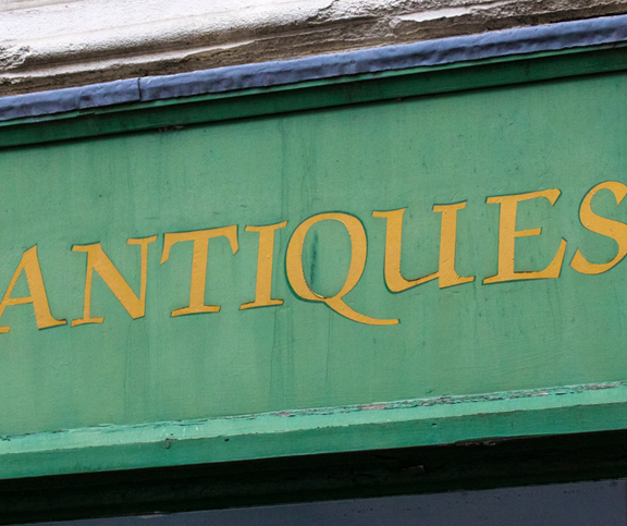 Antique shops