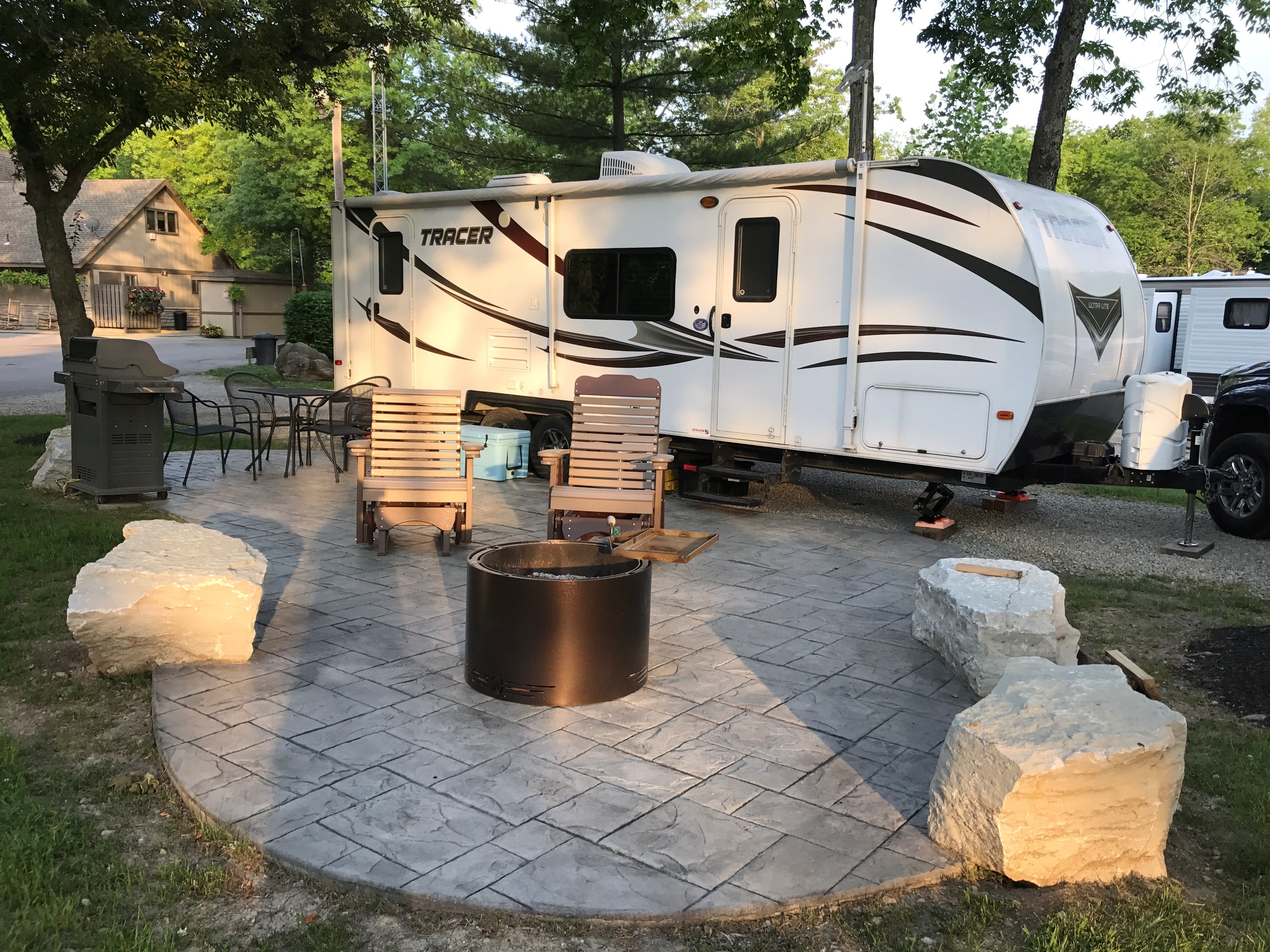 Deluxe Patio Site