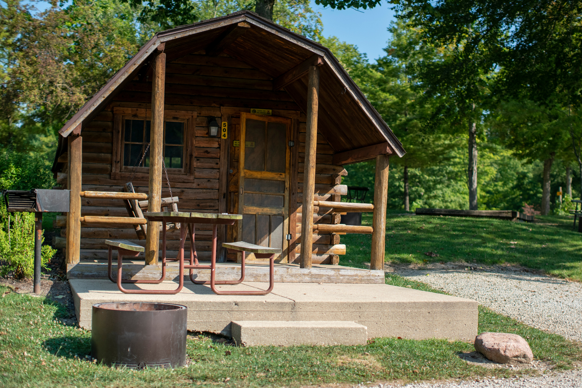 Camping Cabin at Dayton