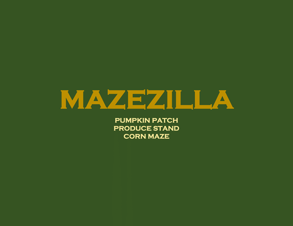 Mazezilla at Klingels Farm