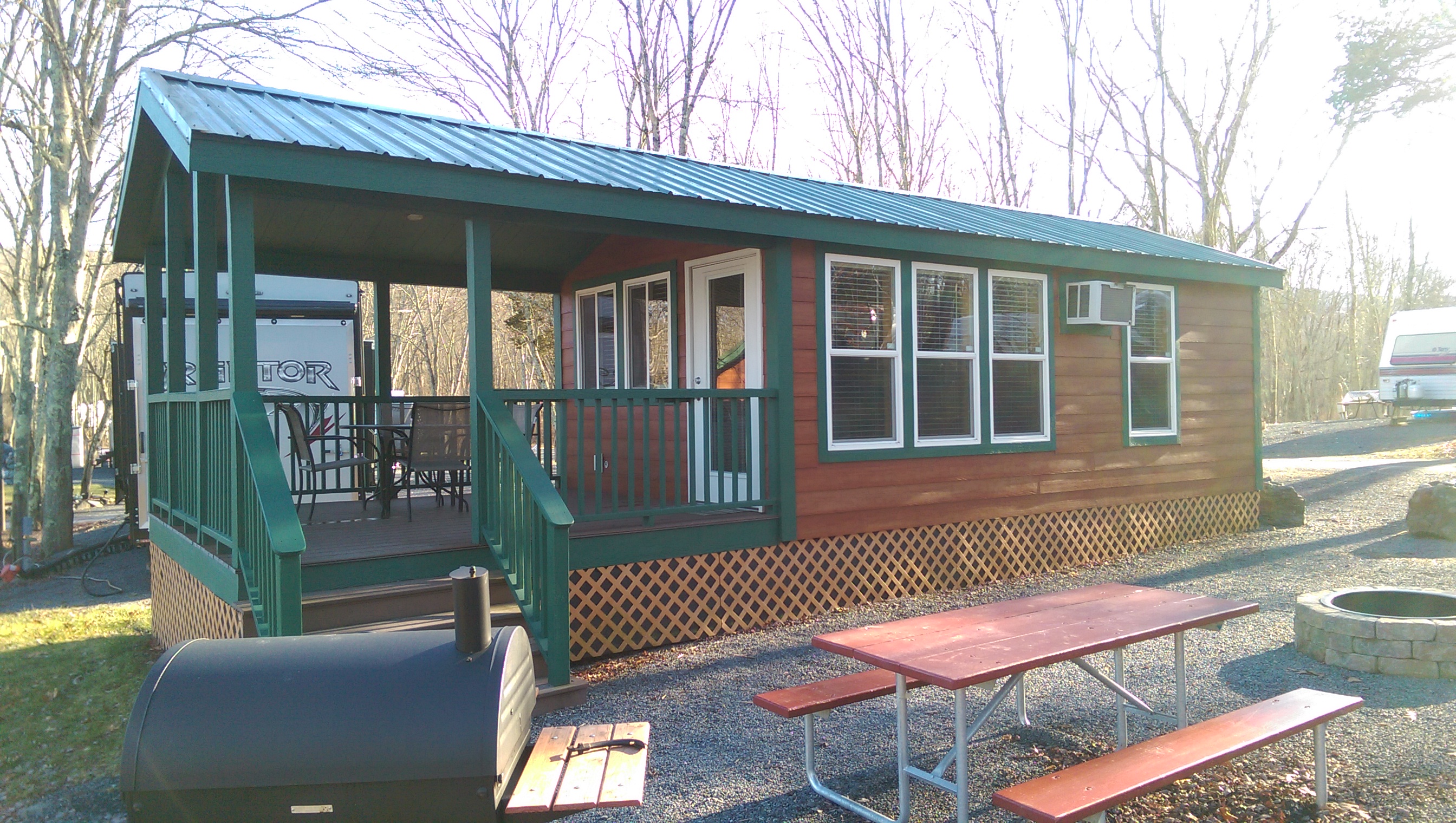 You will LOVE staying in our beautiful Deluxe Cabins!