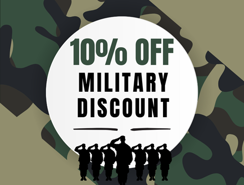 10% Military Photo