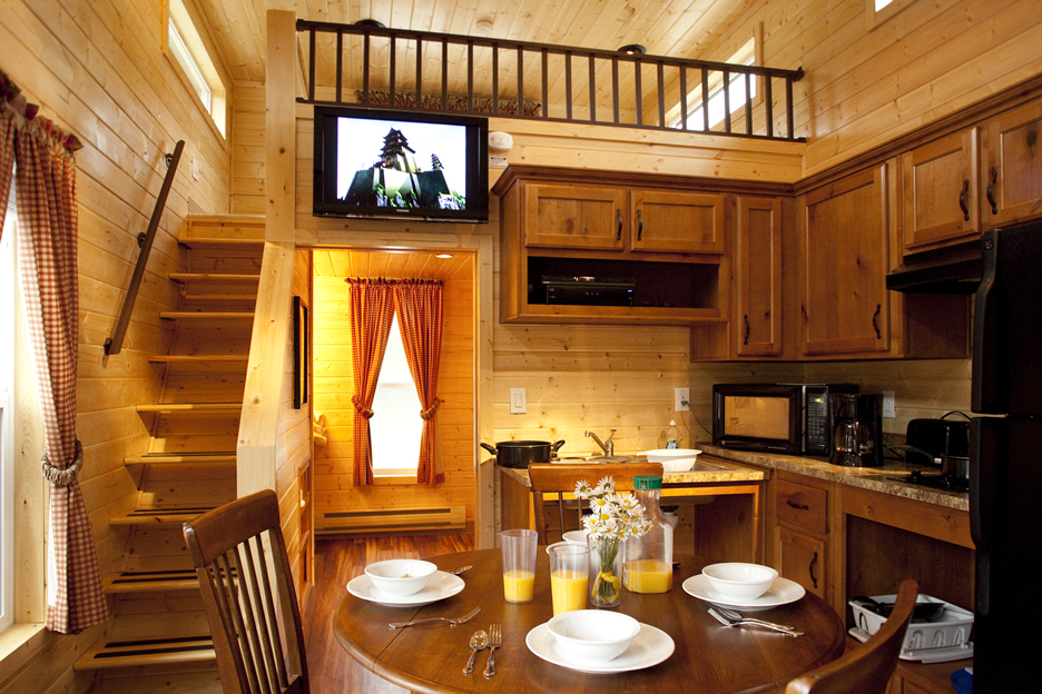Interior view - photo by Kampgrounds of America, Inc.