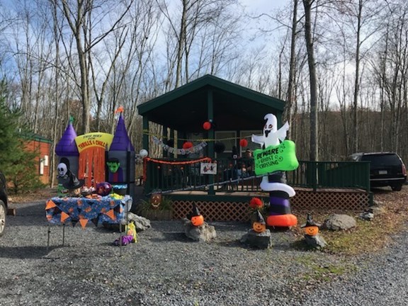 Decorated Deluxe Cabin