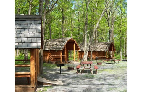 Enjoy spring in our Kamping Kabins.