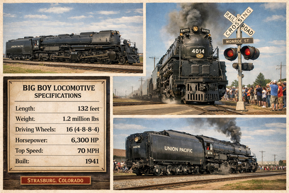 Great area for train enthusiasts