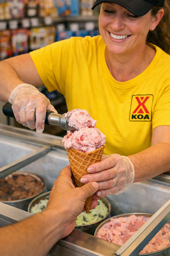 Ice Cream Parlor right in our Office