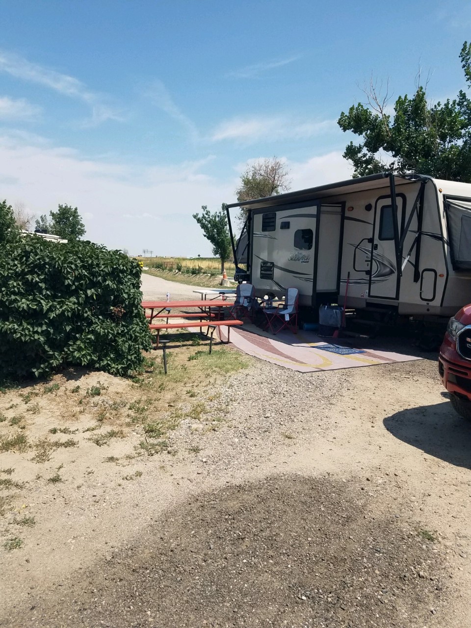 Pull in 30amp RV site