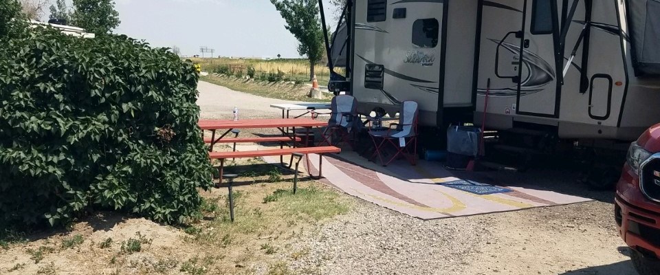 Pull in 30amp RV site