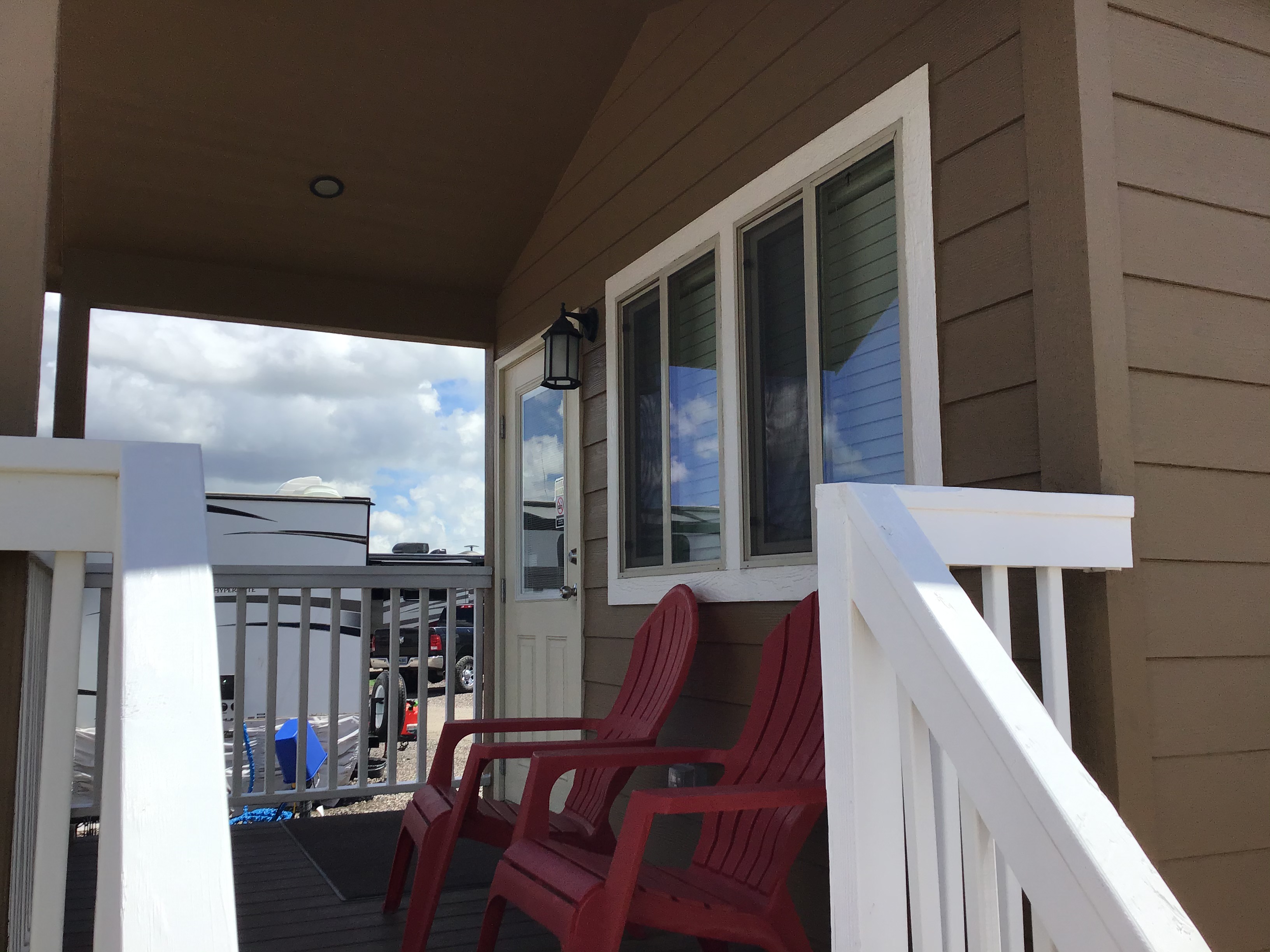 Front Deck Sitting area