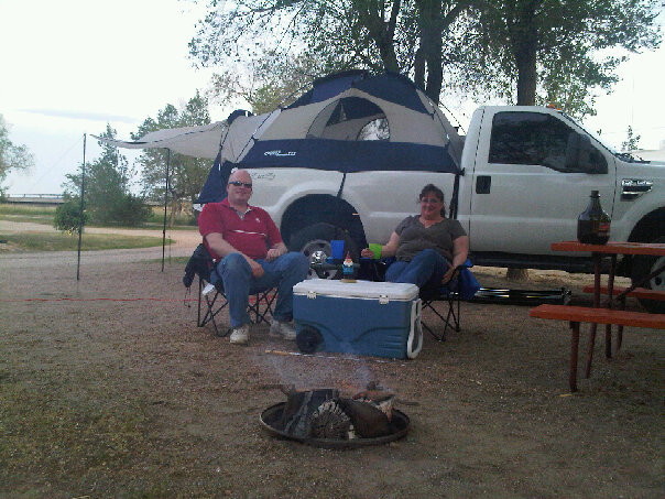 1 of our few multi use sites. Can be used for tents or RV's