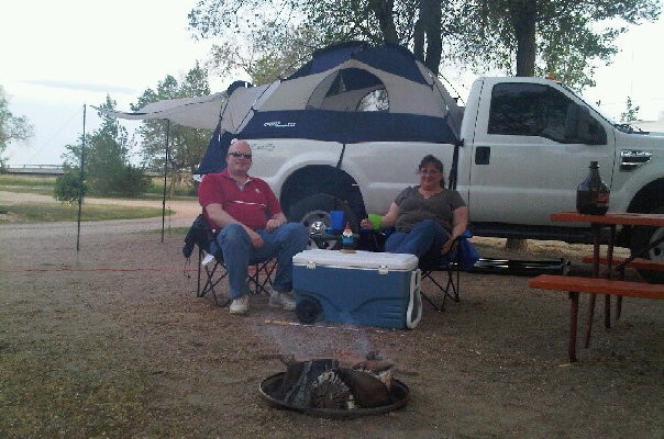 1 of our few multi use sites. Can be used for tents or RV's