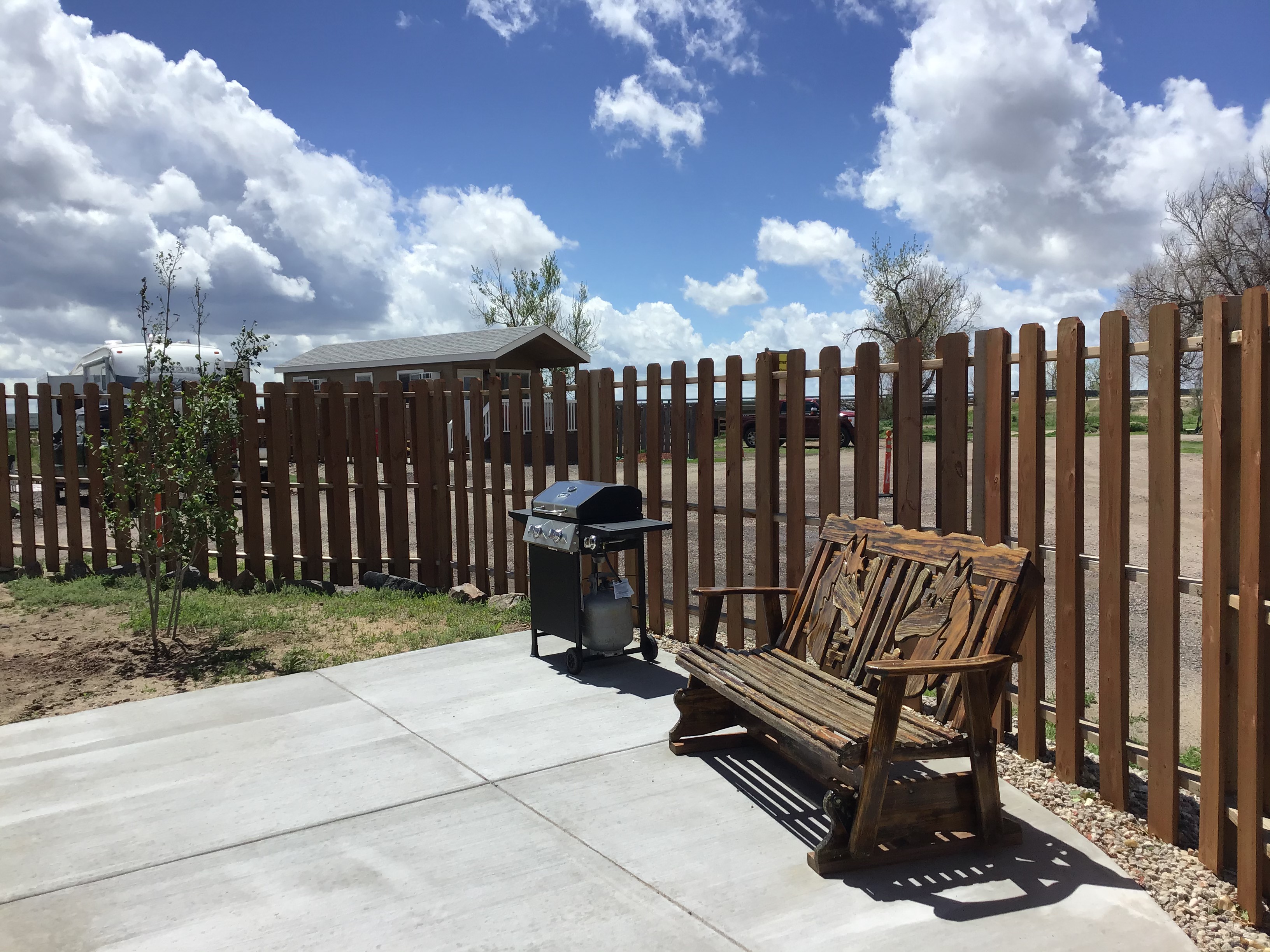 Outside Patio Area