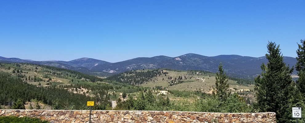 The Wall View Looking North