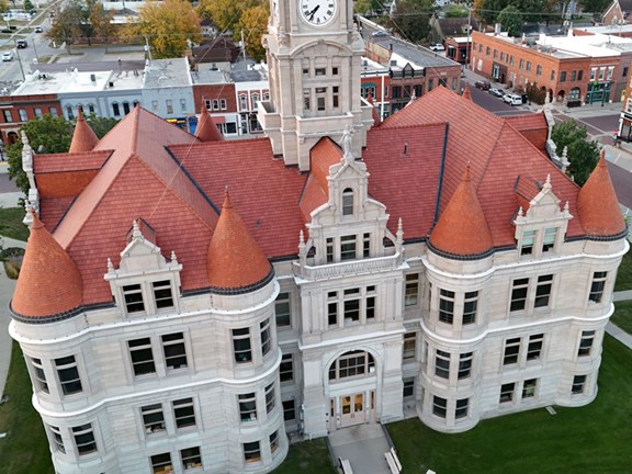 The Dallas County Courthouse