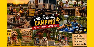Pet-Friendly Camping Tips at Des Moines West KOA