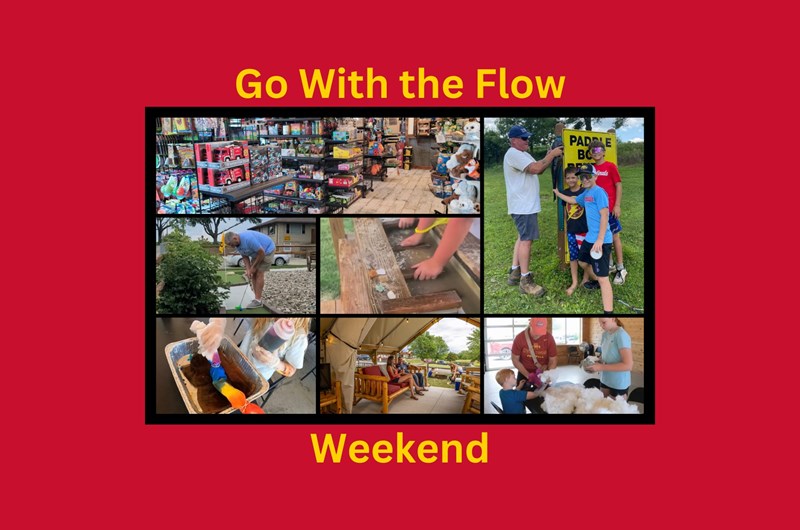 Go With the Flow Weekend Photo