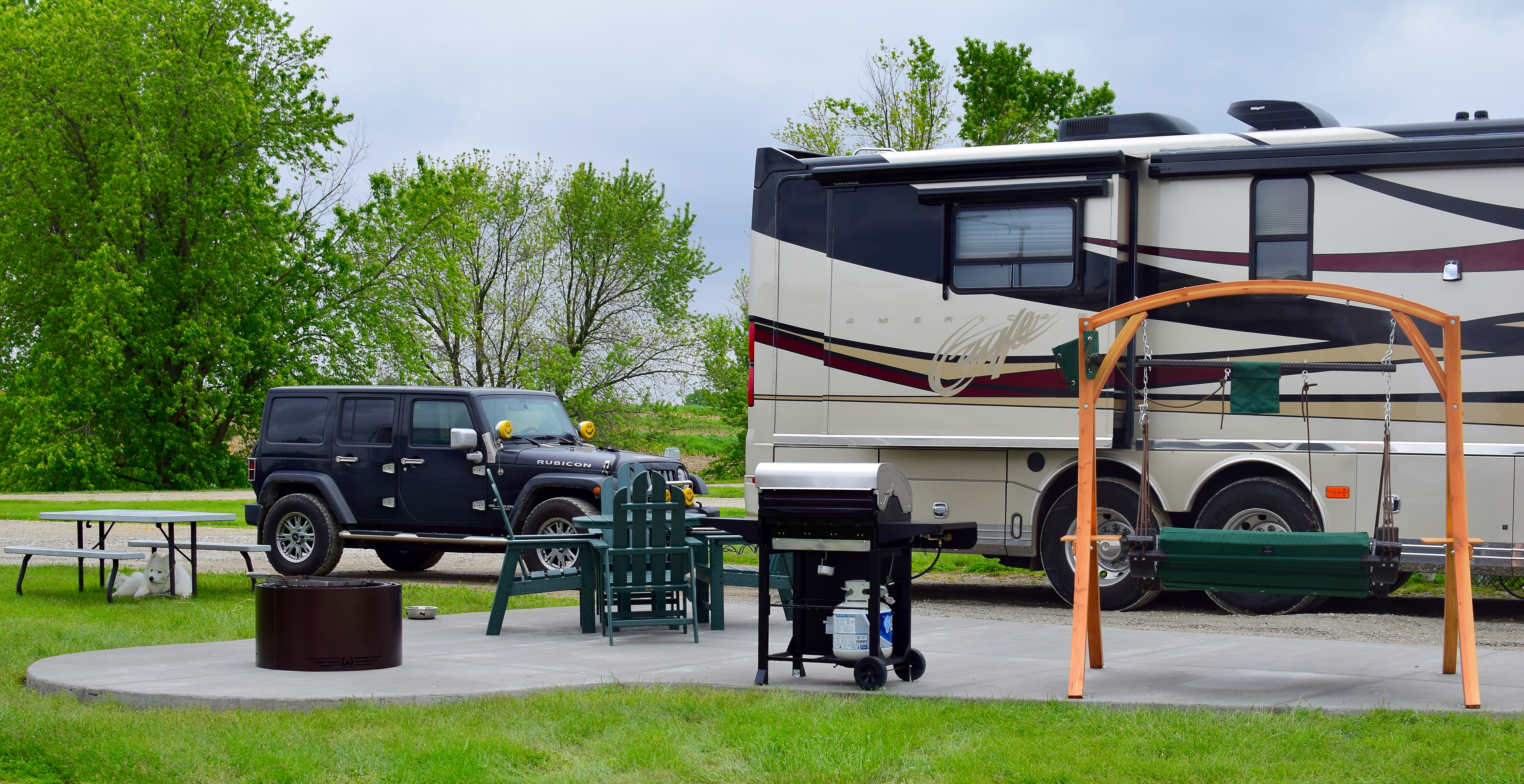 Deluxe Patio Site #8