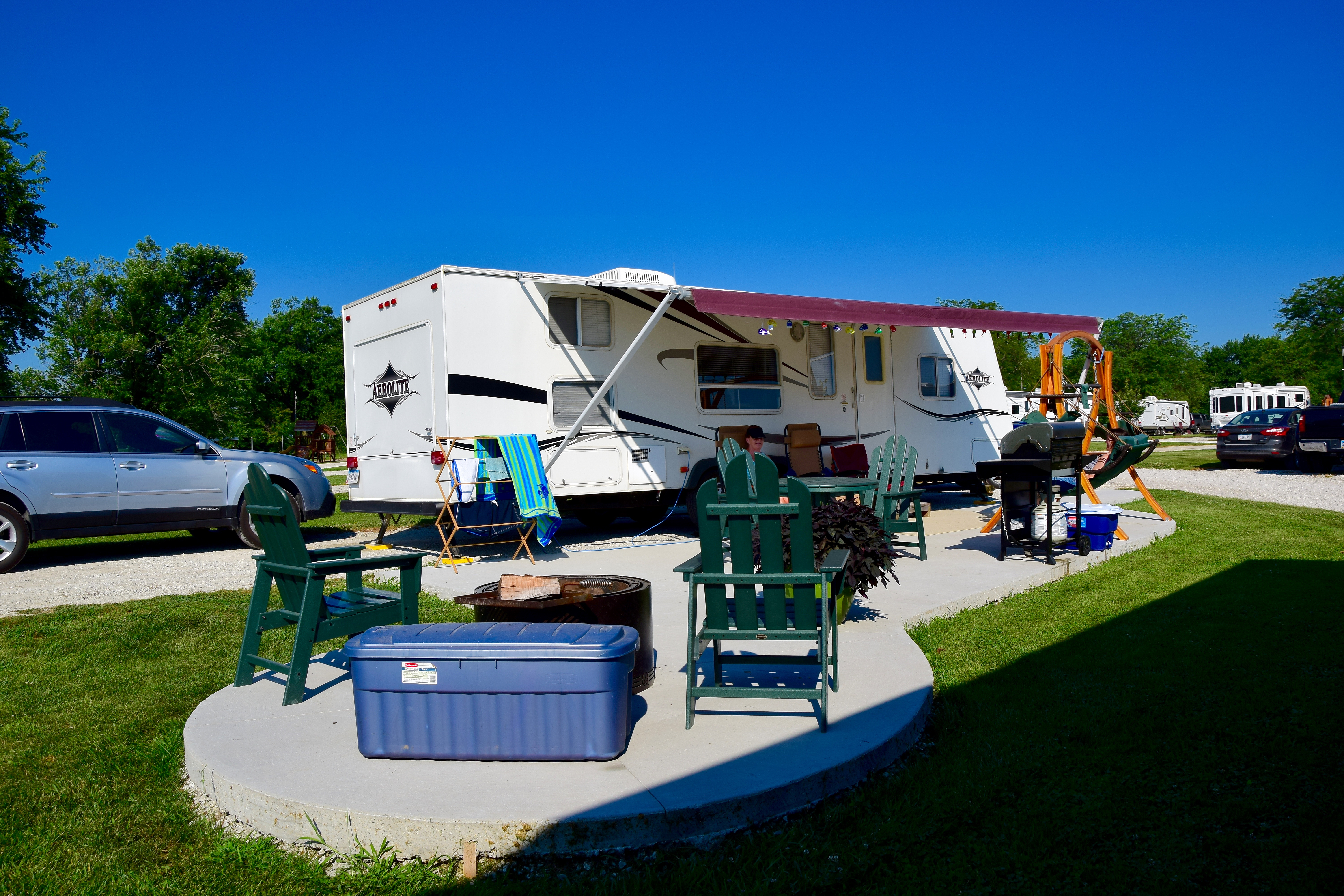 Deluxe Patio RV Site #8