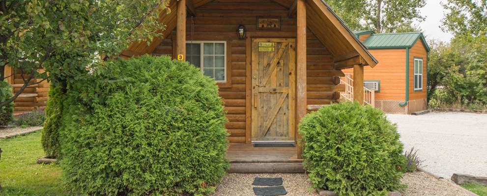 Rustic Camping Cabins K1-K4