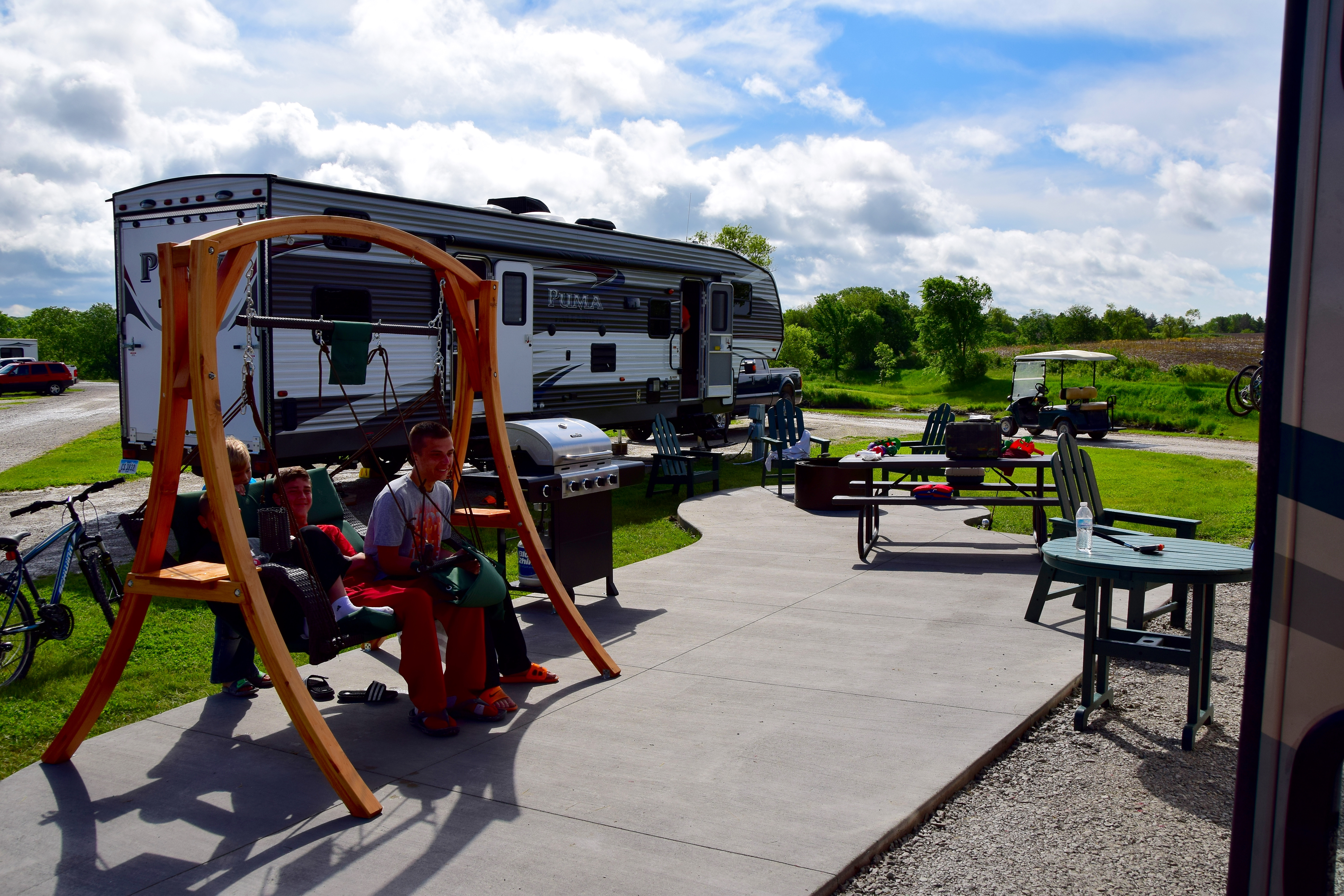 Deluxe Patio Site #8