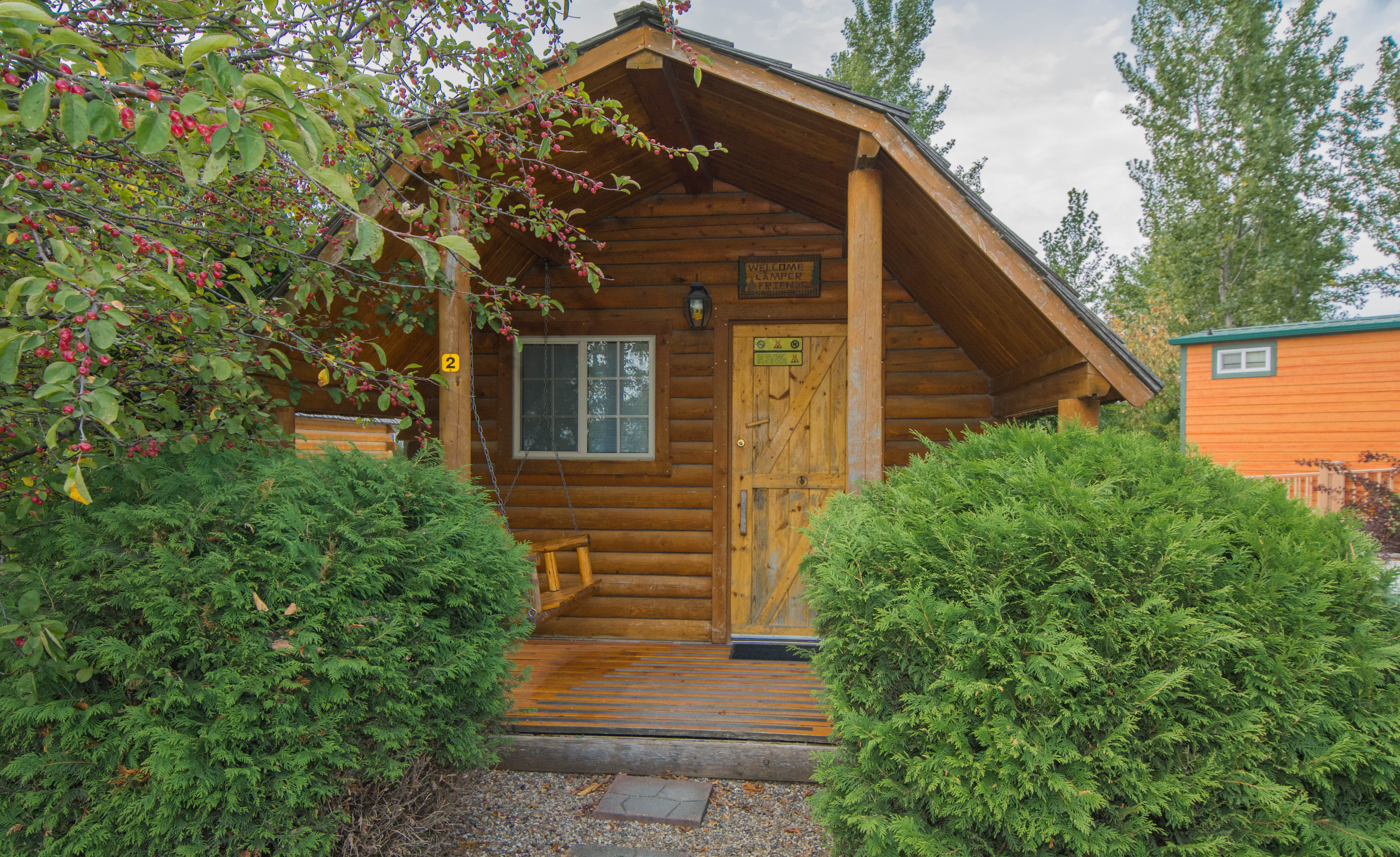 Rustic Camping Cabin
