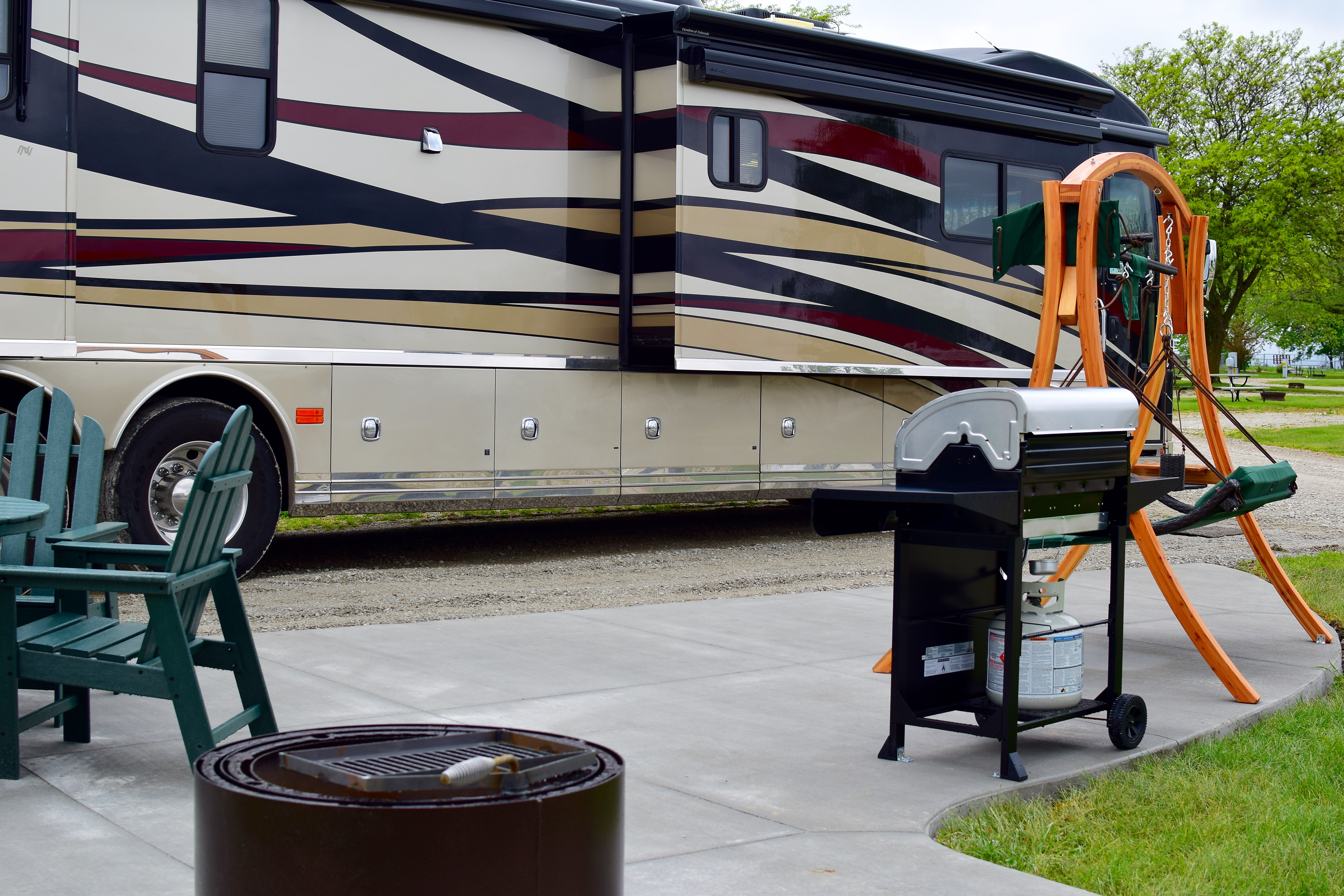 Deluxe Patio Site #8