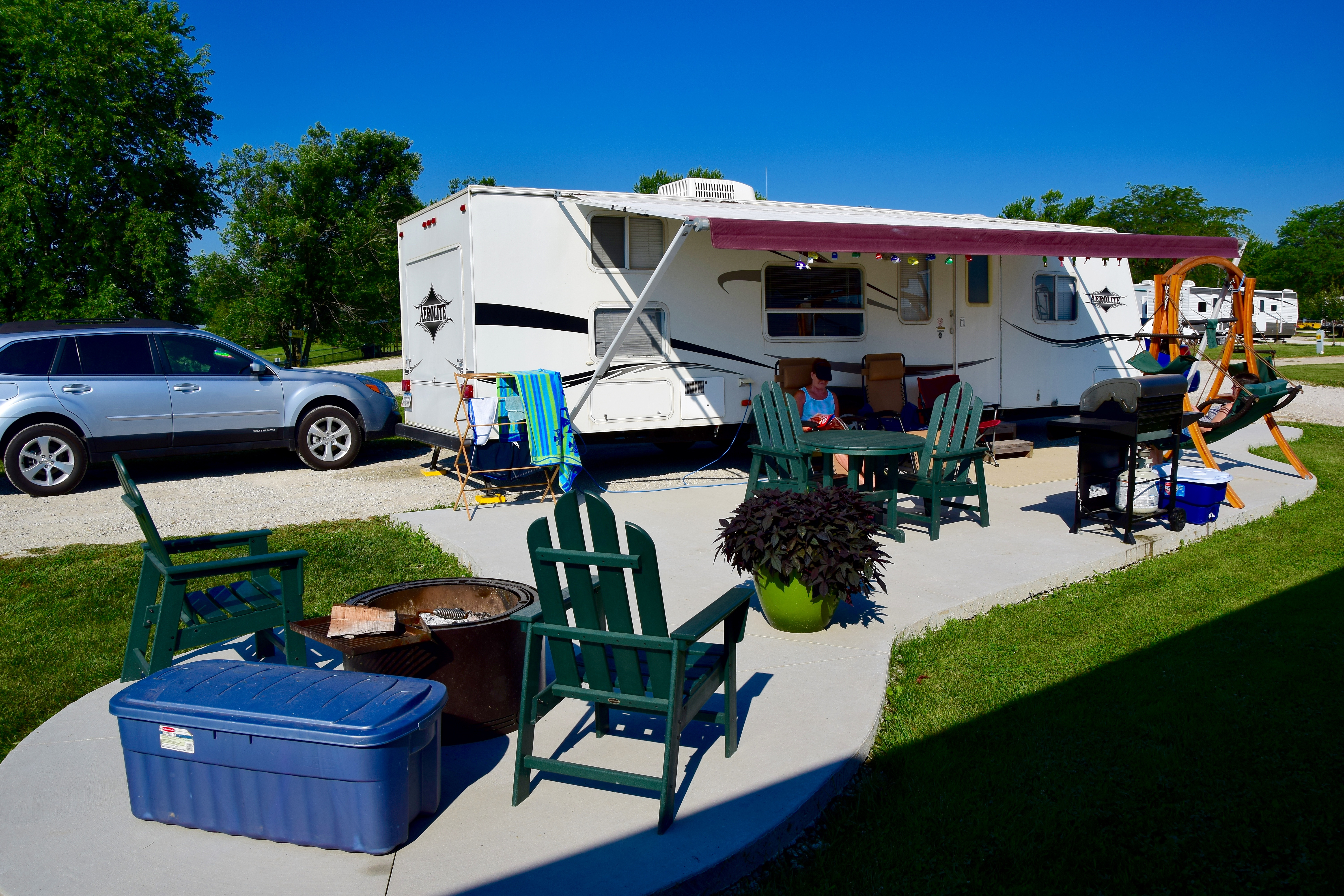 Deluxe Patio Site #8