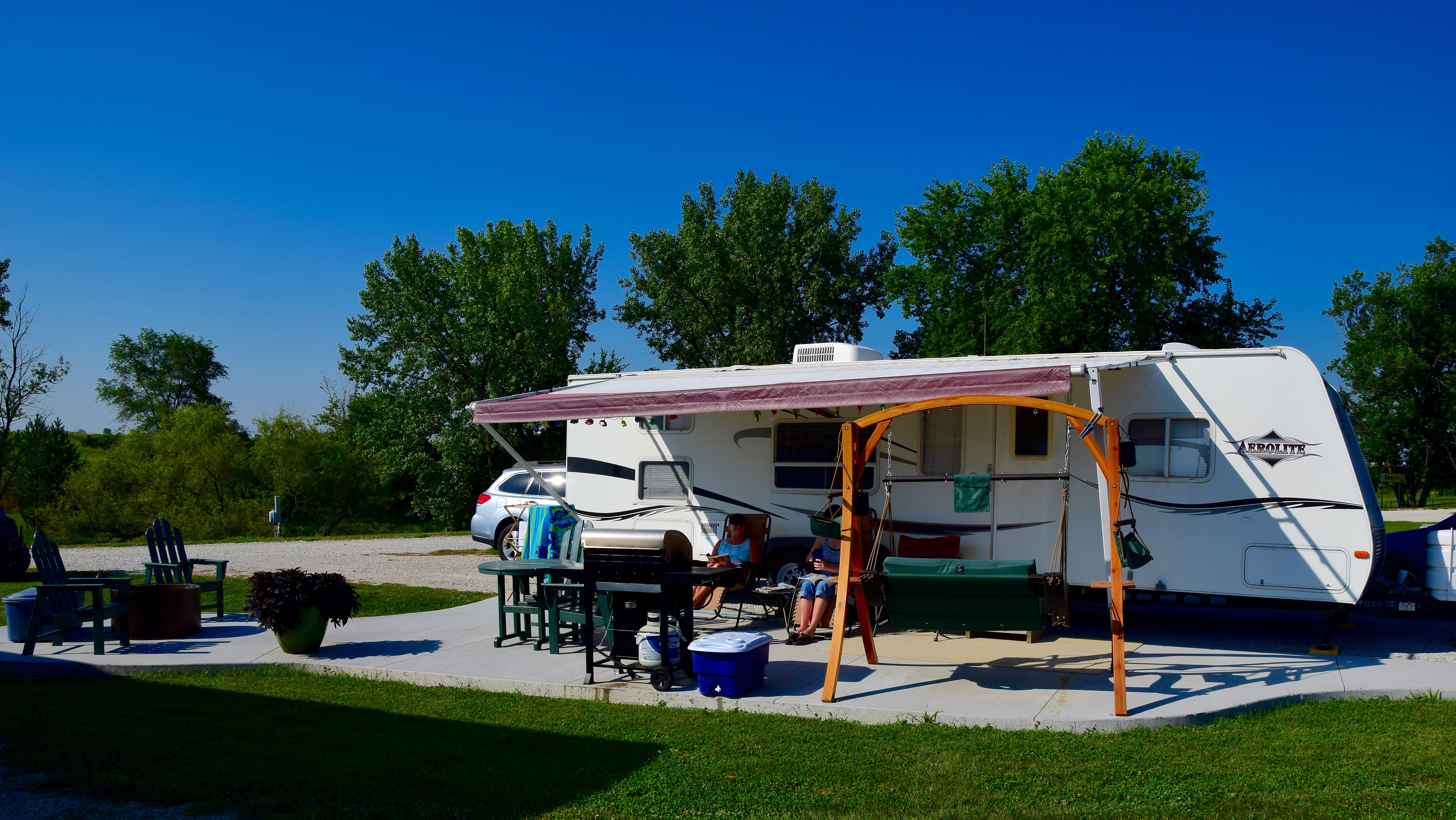 Deluxe Patio Site #8
