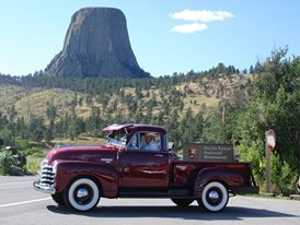 Devils Tower Car Show Photo