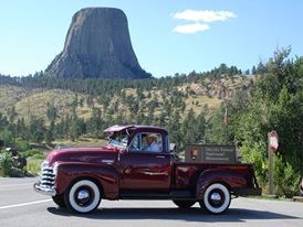 Devils Tower Car Show Photo