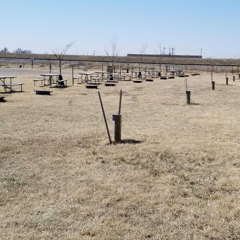 Tents Sites Looking West
