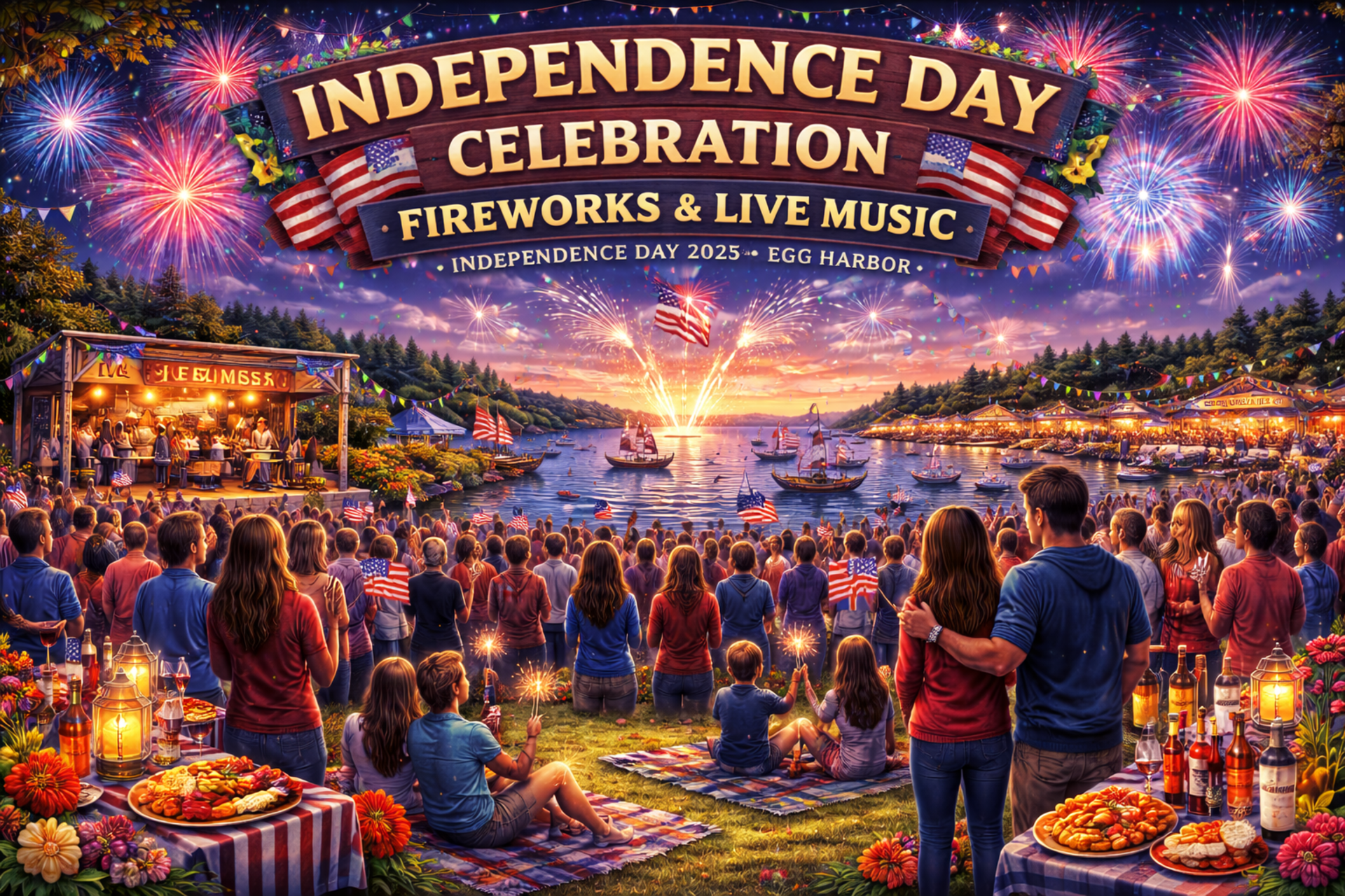 Celebrate the Fourth of July in beautiful Egg Harbor Photo