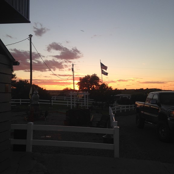 Fall Sunset