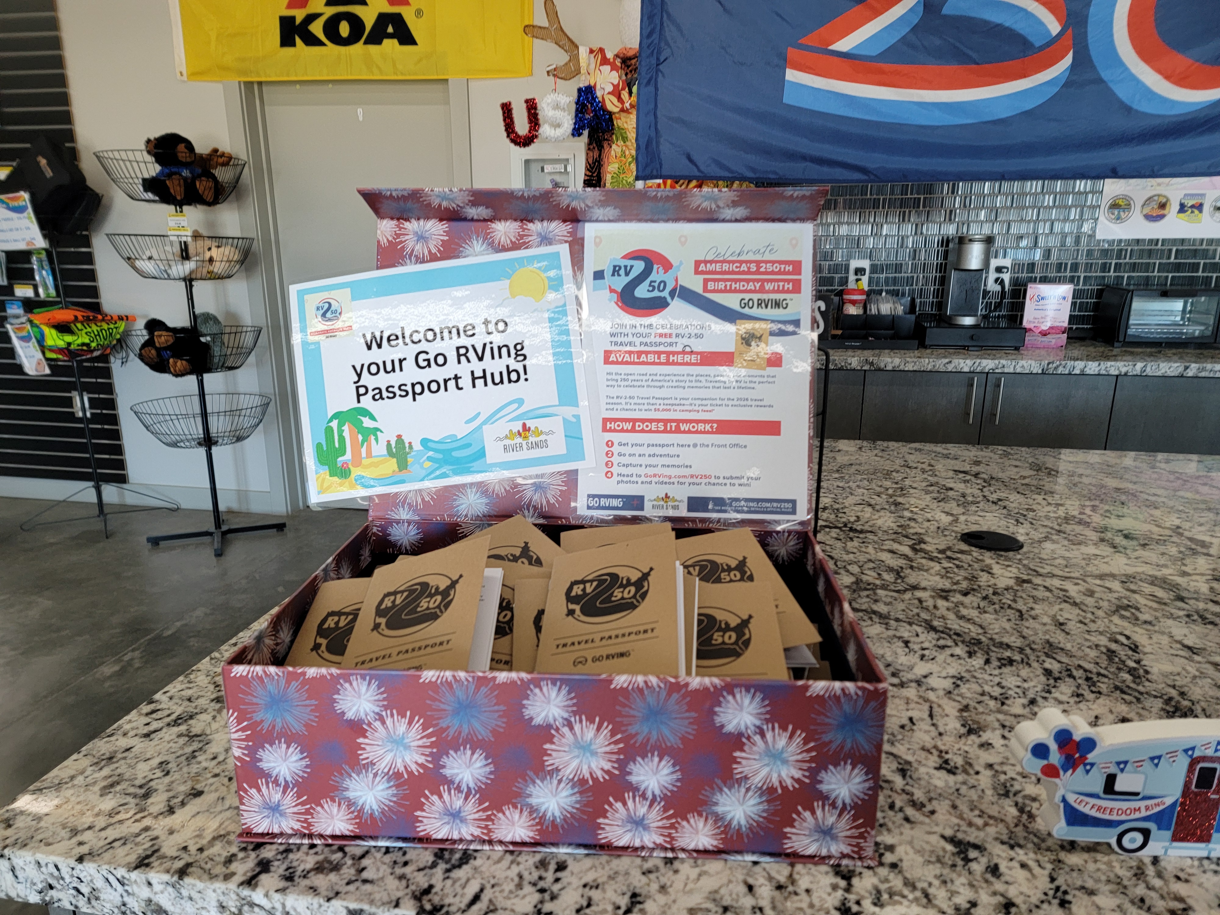 GO RVing 2-50 Passport Hub Photo
