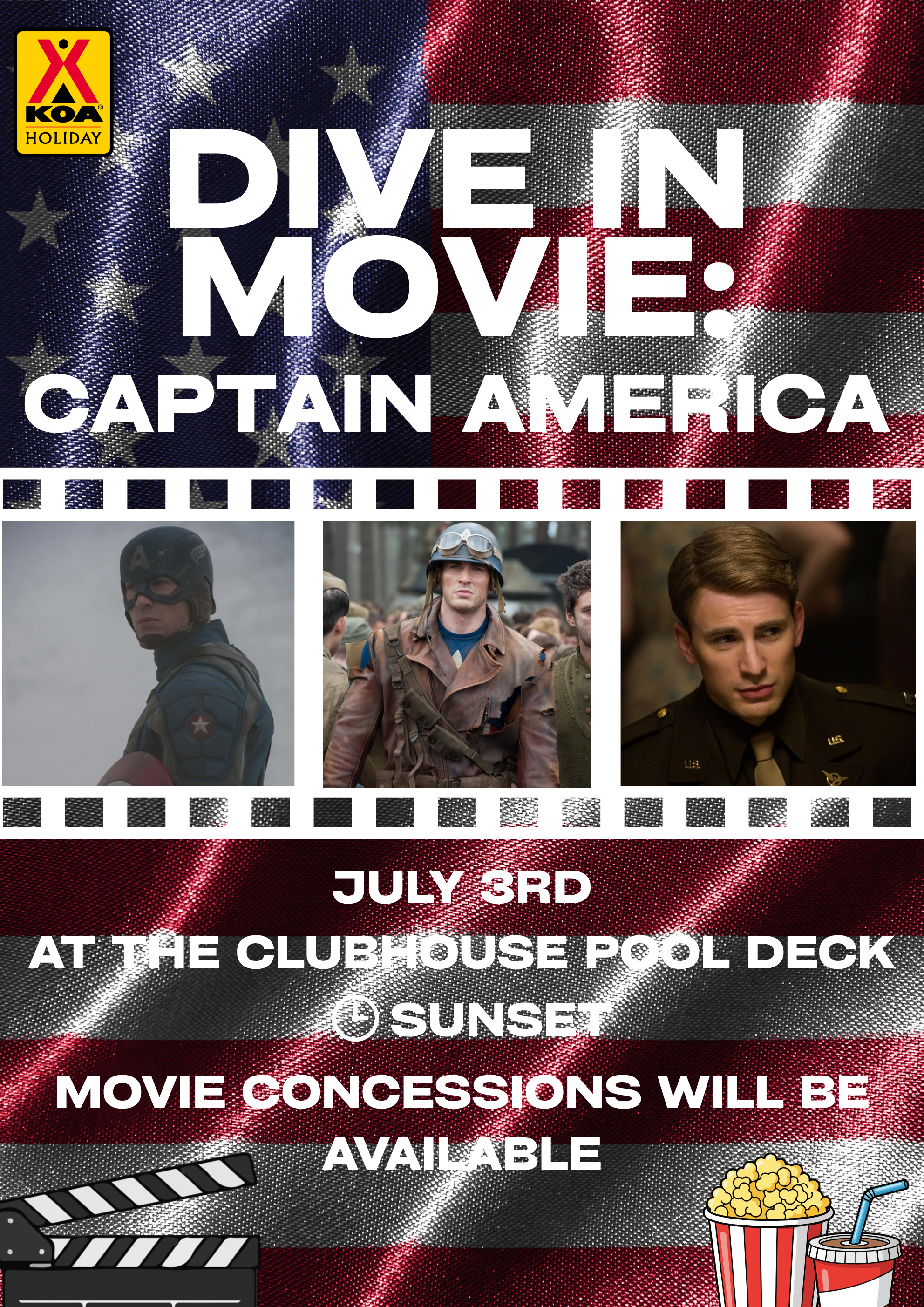 Dive In Movie: Captain America Photo