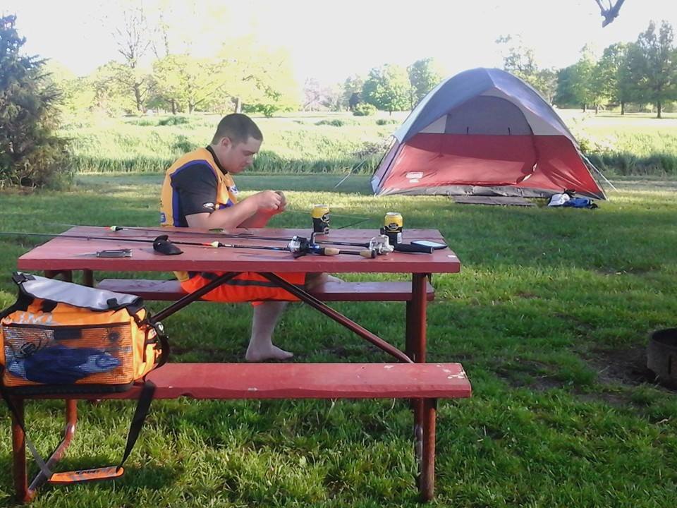Tent site
