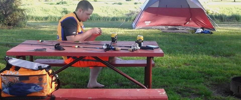 Tent site