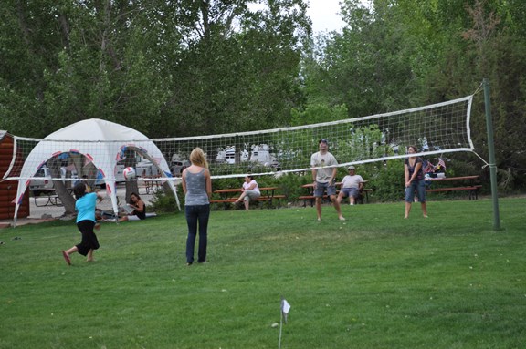 Volleyball court