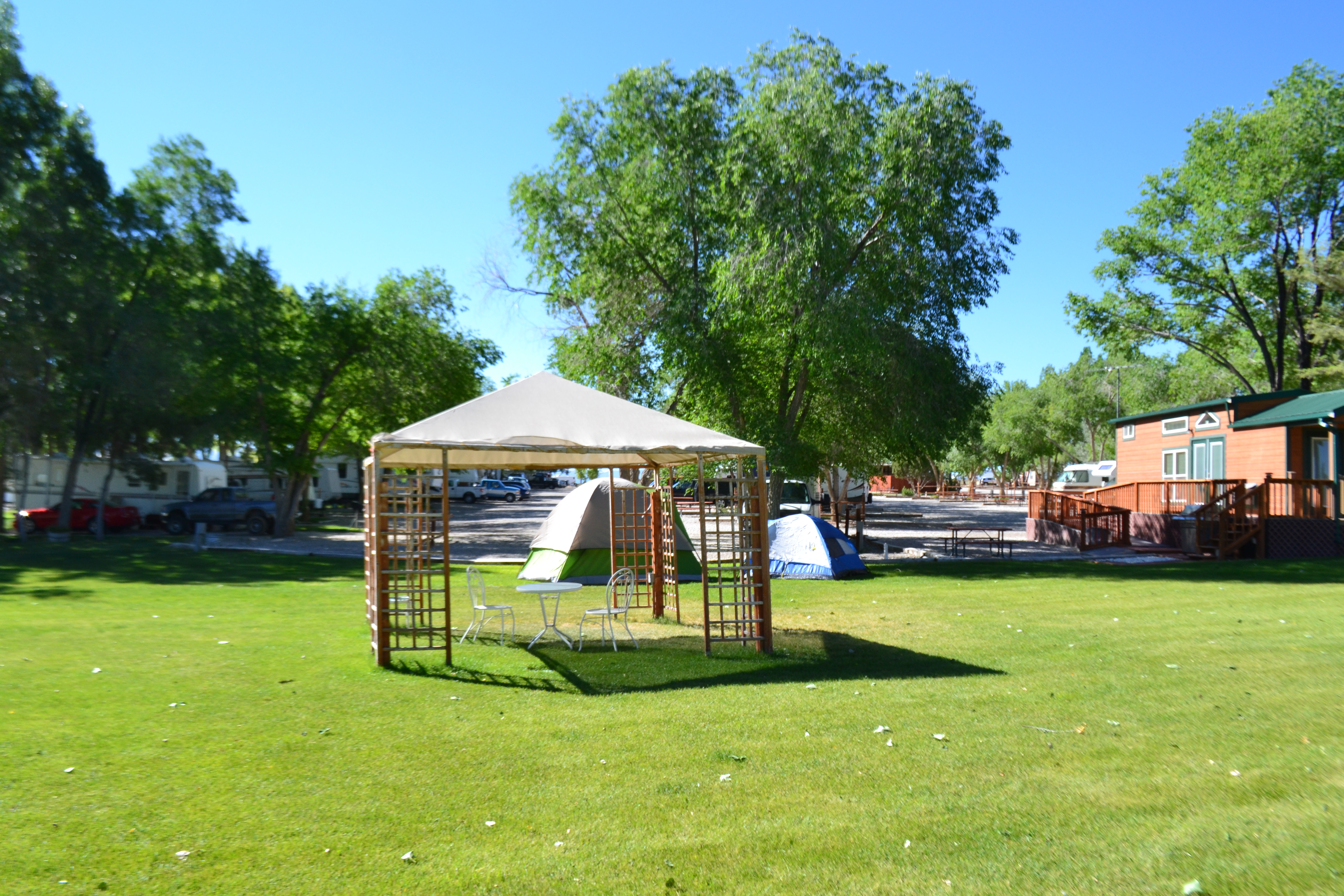 Deluxe Tent Site Area (Community Gazebo)