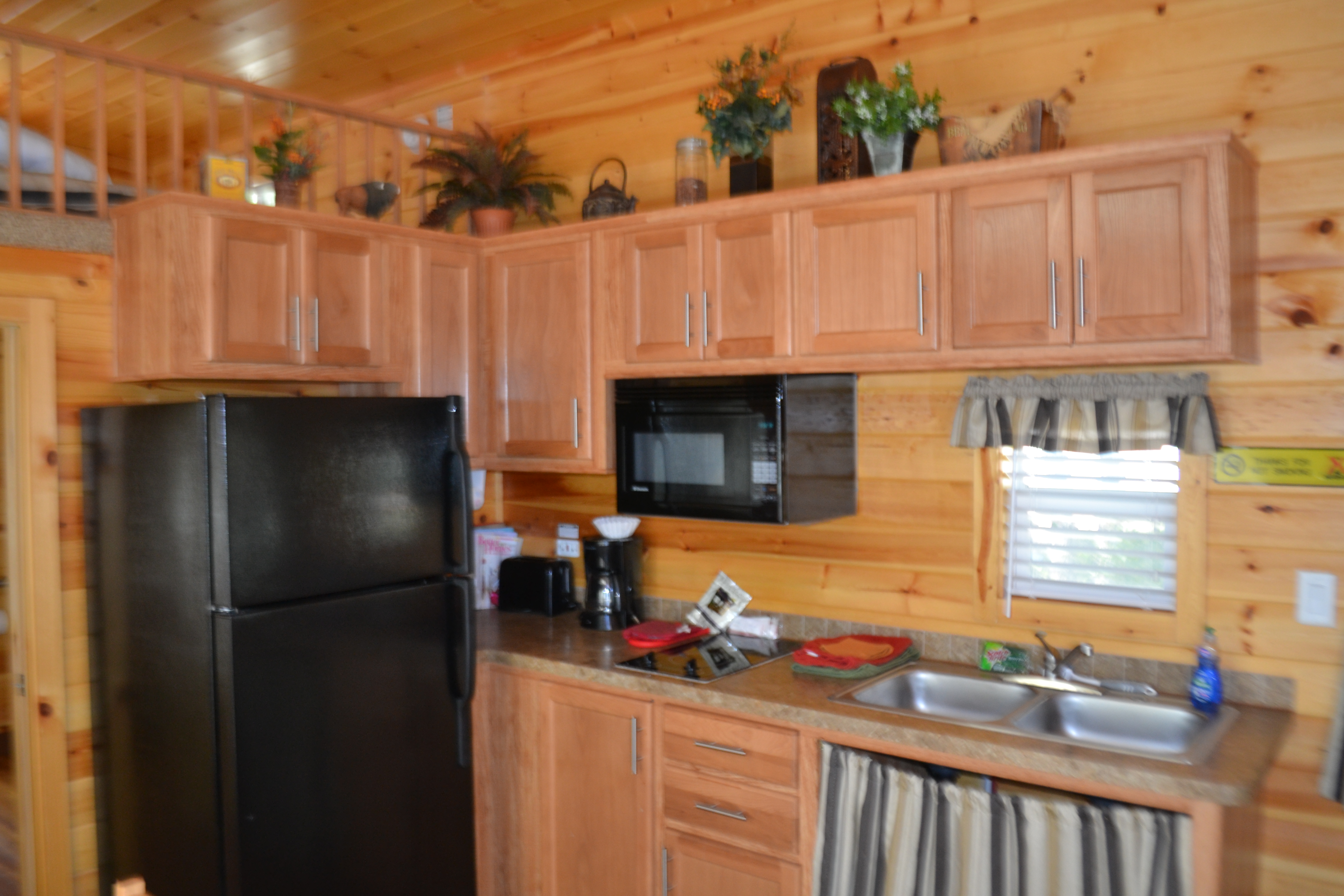 Kitchen Area Deluxe Lodge