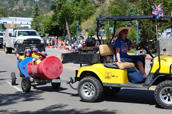 Estes Park KOA Train Ride