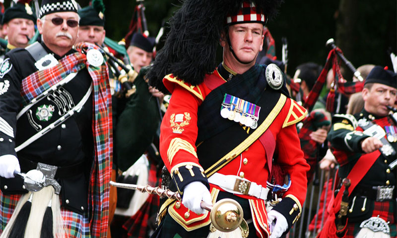 Longs Peak Scottish Irish Highland Parade Photo