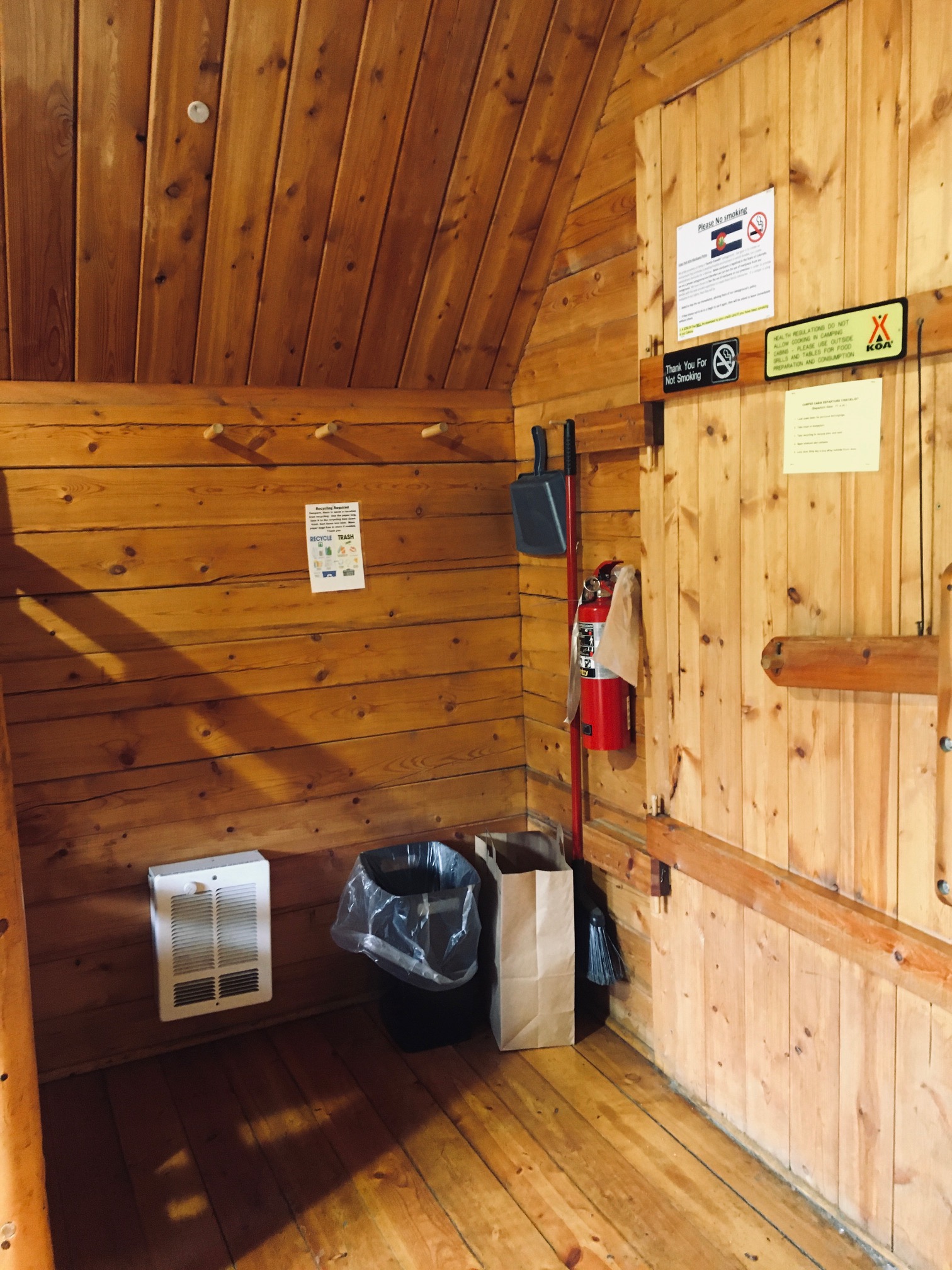 One Room Rustic Cabin-Inside 1